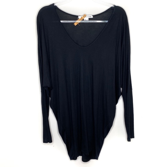 Helmut Lang Tops - Helmut Lang for Intermix Black Dolman Sleeve Top